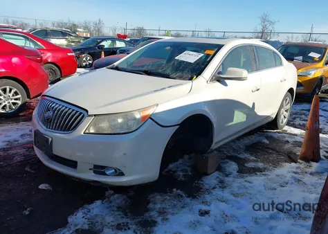 2013 Buick Lacrosse Leather Group from USA, damaged, VIN 1G4GC5E35DF321553